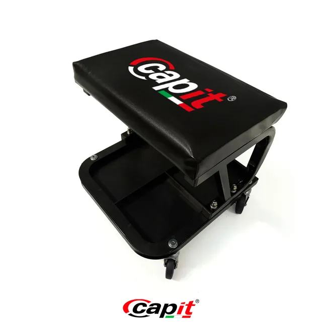 Capit Paddock Werkstatthocker Rollen Ablage 37x35 cm