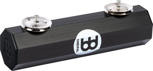 Meinl JS88BK Shaker Medium Aluminium Schwarz Achteckig