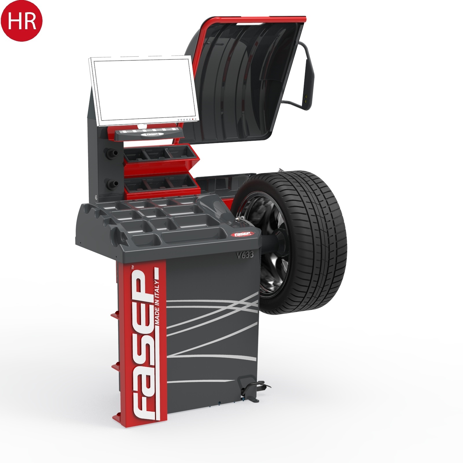 Fasep V633 Rebel Radauswuchtmaschine Pkw SUV Van