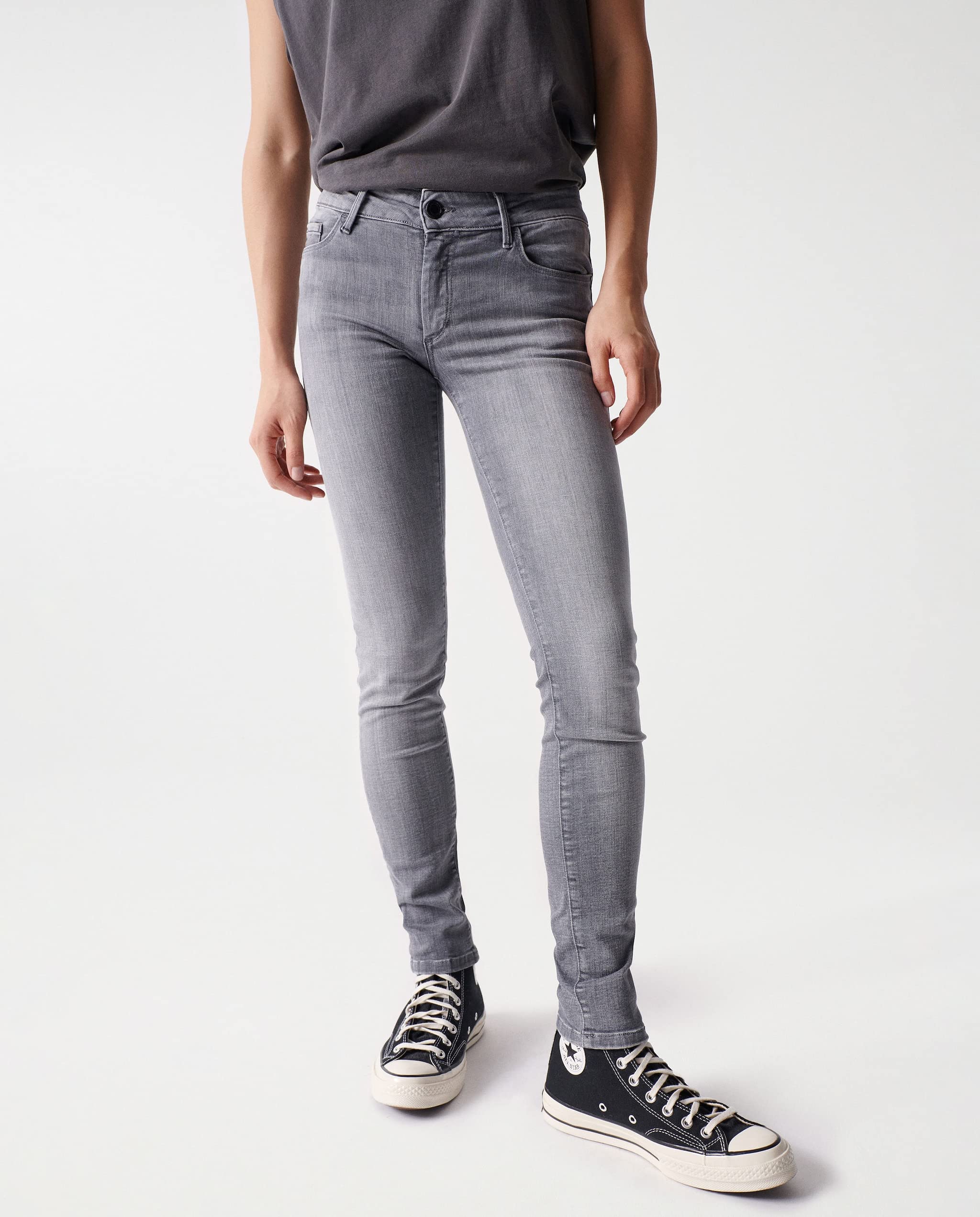 Salsa Wonder Push Up Skinny Jeans Größe 28 mittlere Taille