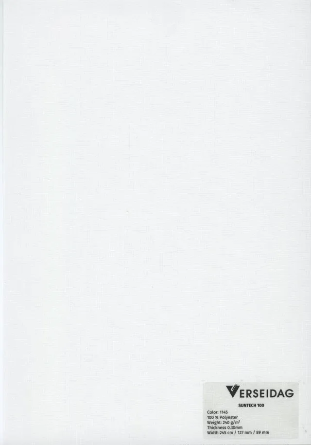 Sauleda Solar Pro Tech SUNTECH 100 1145 Markisenstoff Silver