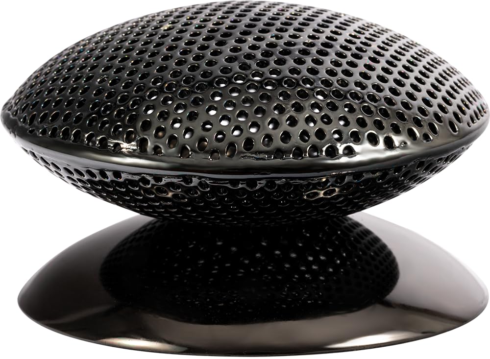 MEINL Hand Percussion SH17 Shaker Stahl Schwarz Gebogen