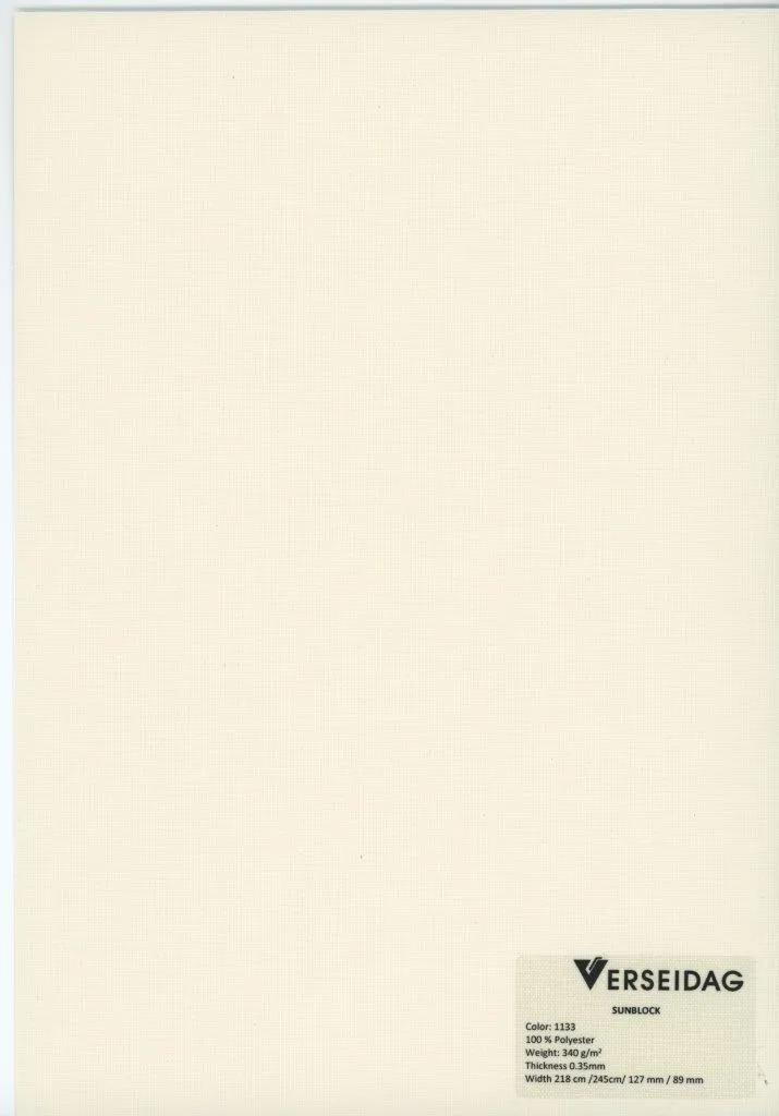 Sauleda Office Sunblock 1133 Sand Markisenstoff Sand Outdoor