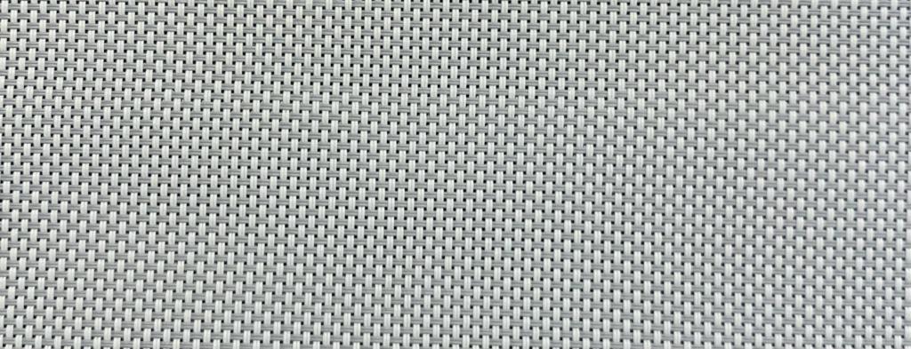 Sauleda Office Screen Glass White Pearl Screenstoff Weiß