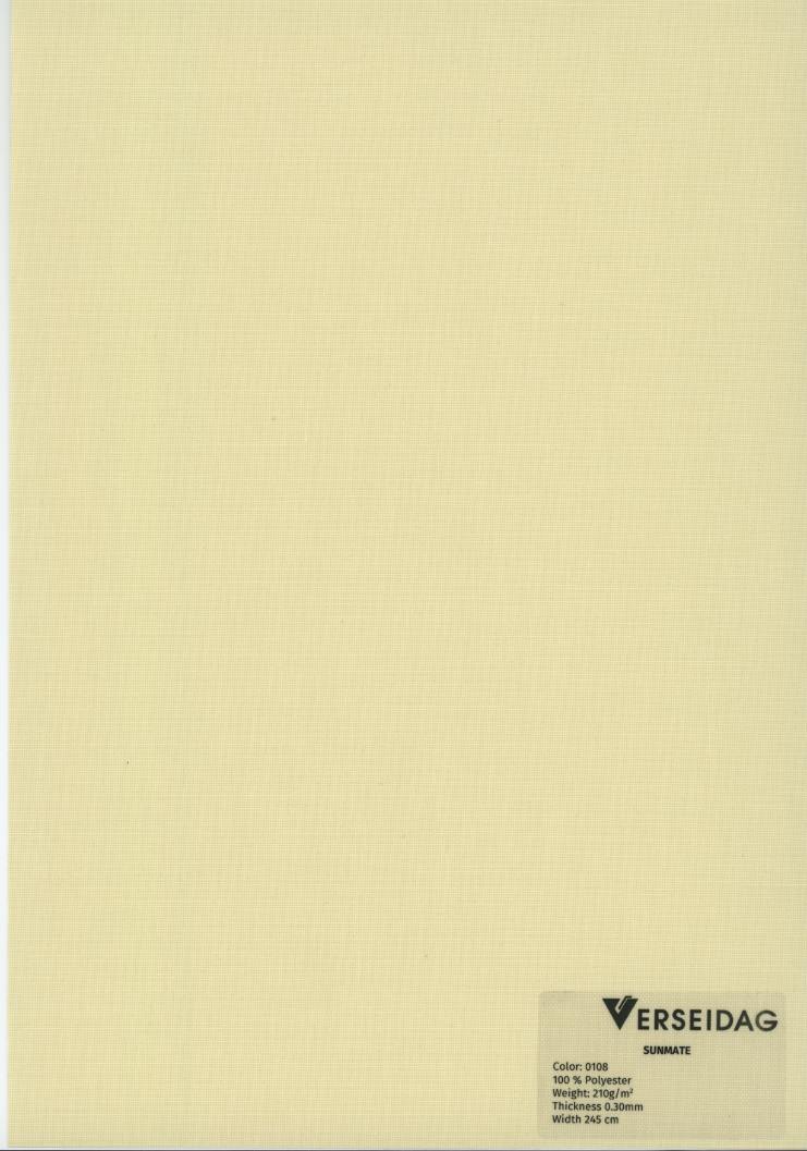 Sauleda Solar Pro Tech Sunmate 0108 Markisenstoff Vanilla