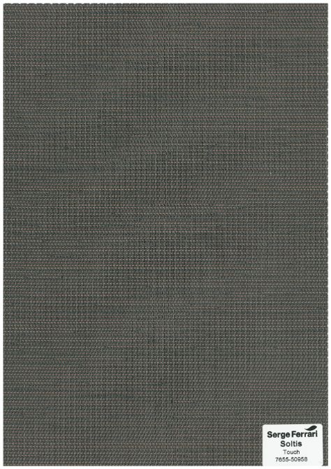 Sauleda Office Soltis Touch 5% 7655-50958 Markisenstoff Mocha