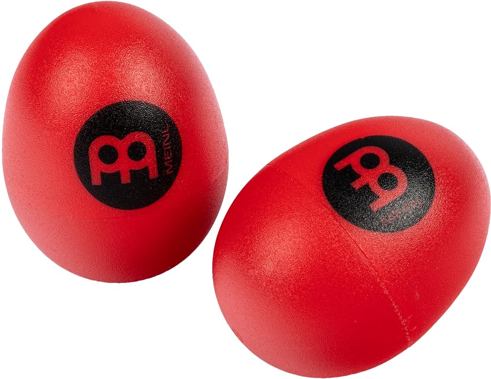 Meinl Hand Percussion ES2-R Egg Shaker Rot Kunststoff