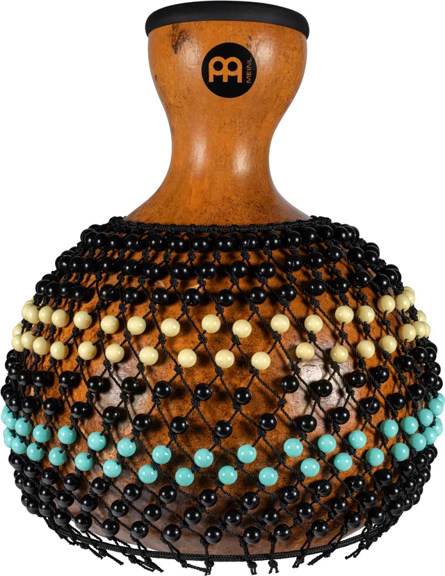 Meinl SHK Shekere Kürbis Natur mit Perlennetz