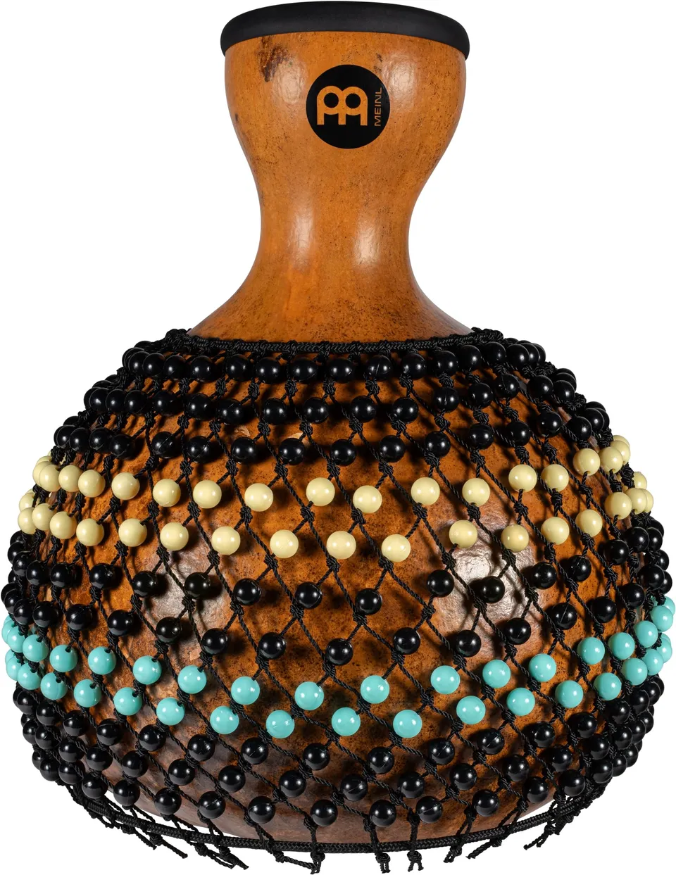 Meinl SHK Shekere Kürbis Natur mit Perlennetz