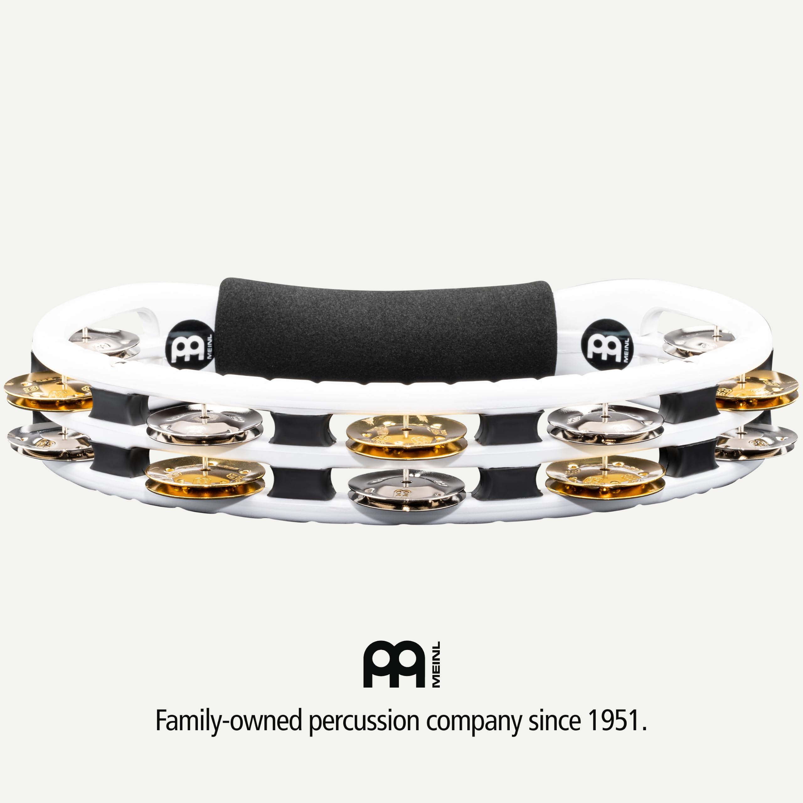 Meinl Tambourines TMT1M-WH Hand Tamburin Weiß ABS