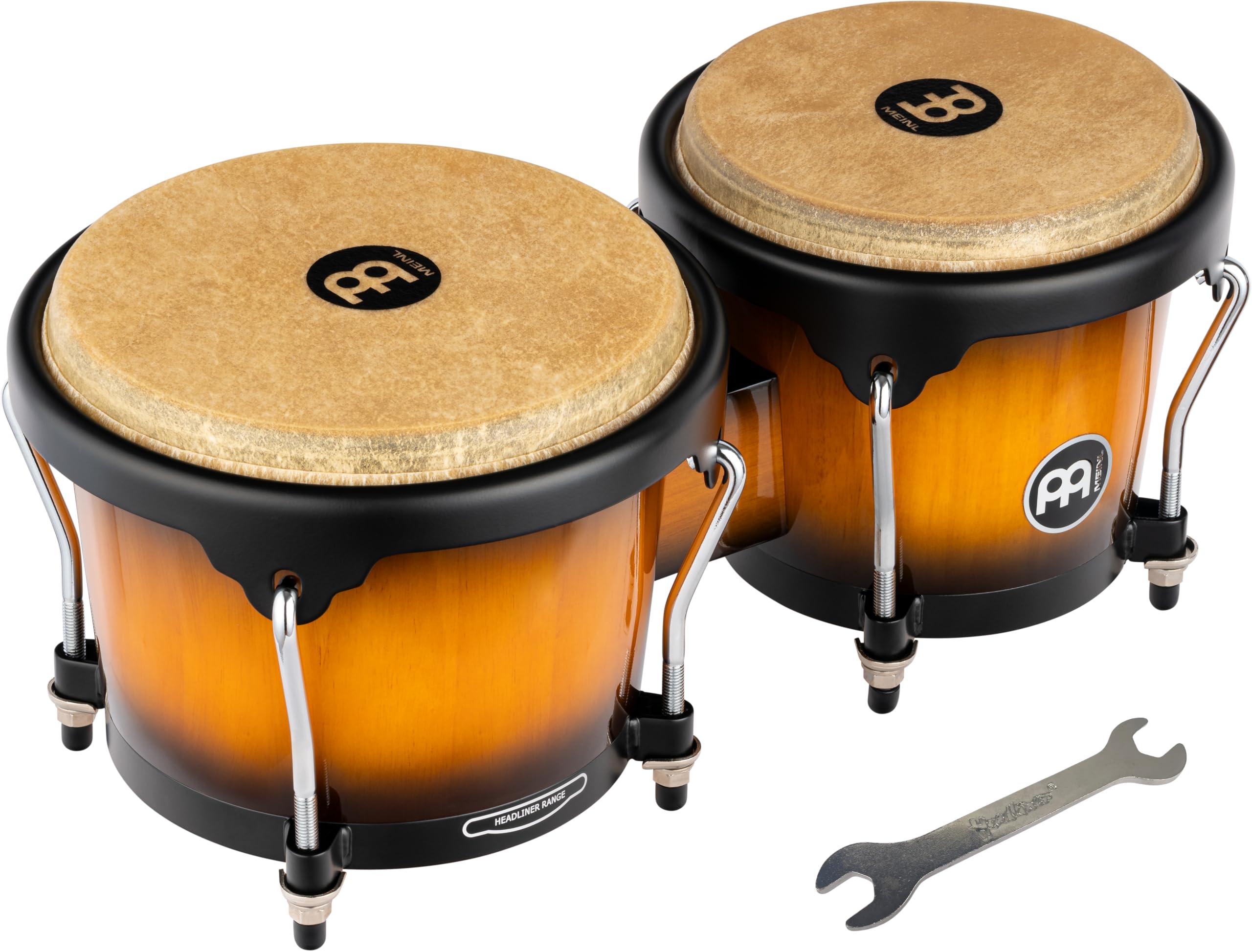 MEINL Bongos HB100VSB Headliner Holz Vintage Sunburst