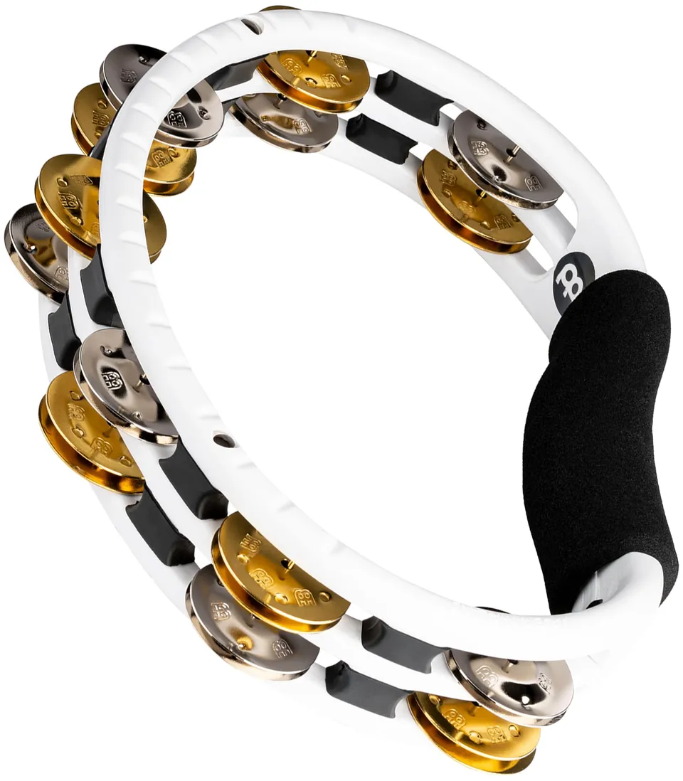 Meinl Tambourines TMT1M-WH Hand Tamburin Weiß ABS