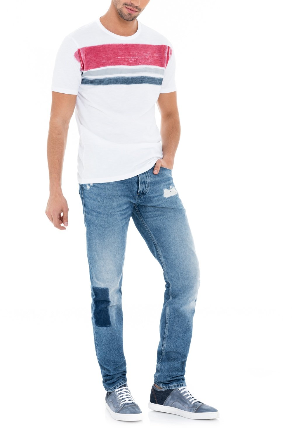 Salsa Jeans Lima Herren Jeans Premium Waschung schmal