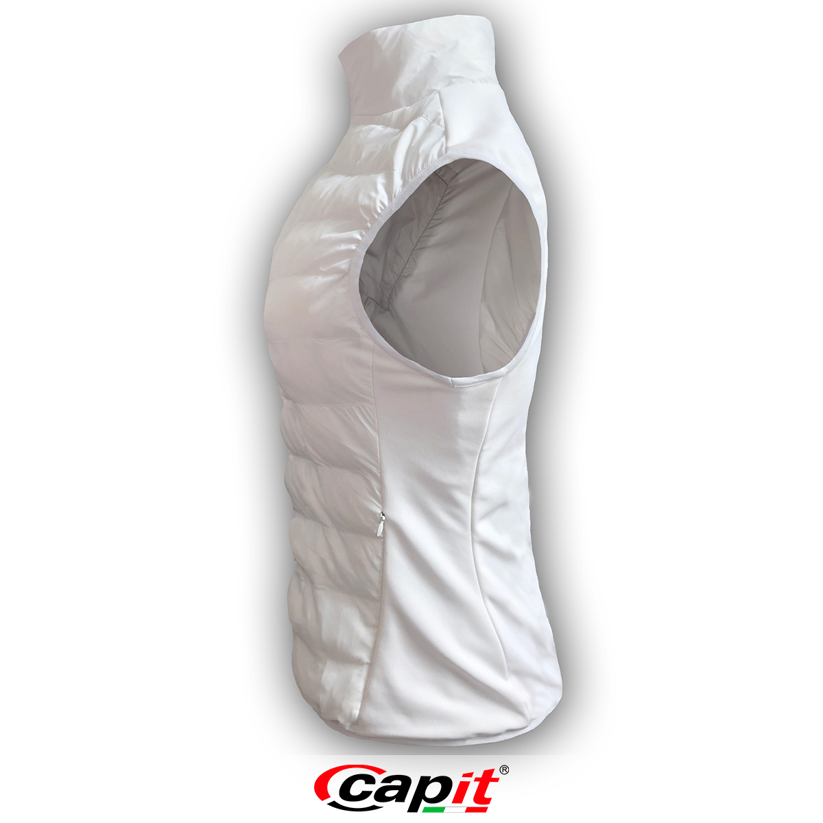Capit Joule Heizweste Weiß Beheizbar Softshell USB