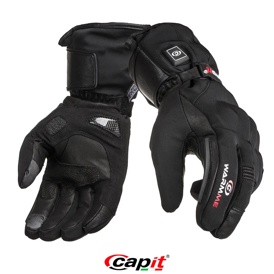 Capit Warmme Heizhandschuhe Motorrad Leder Touch