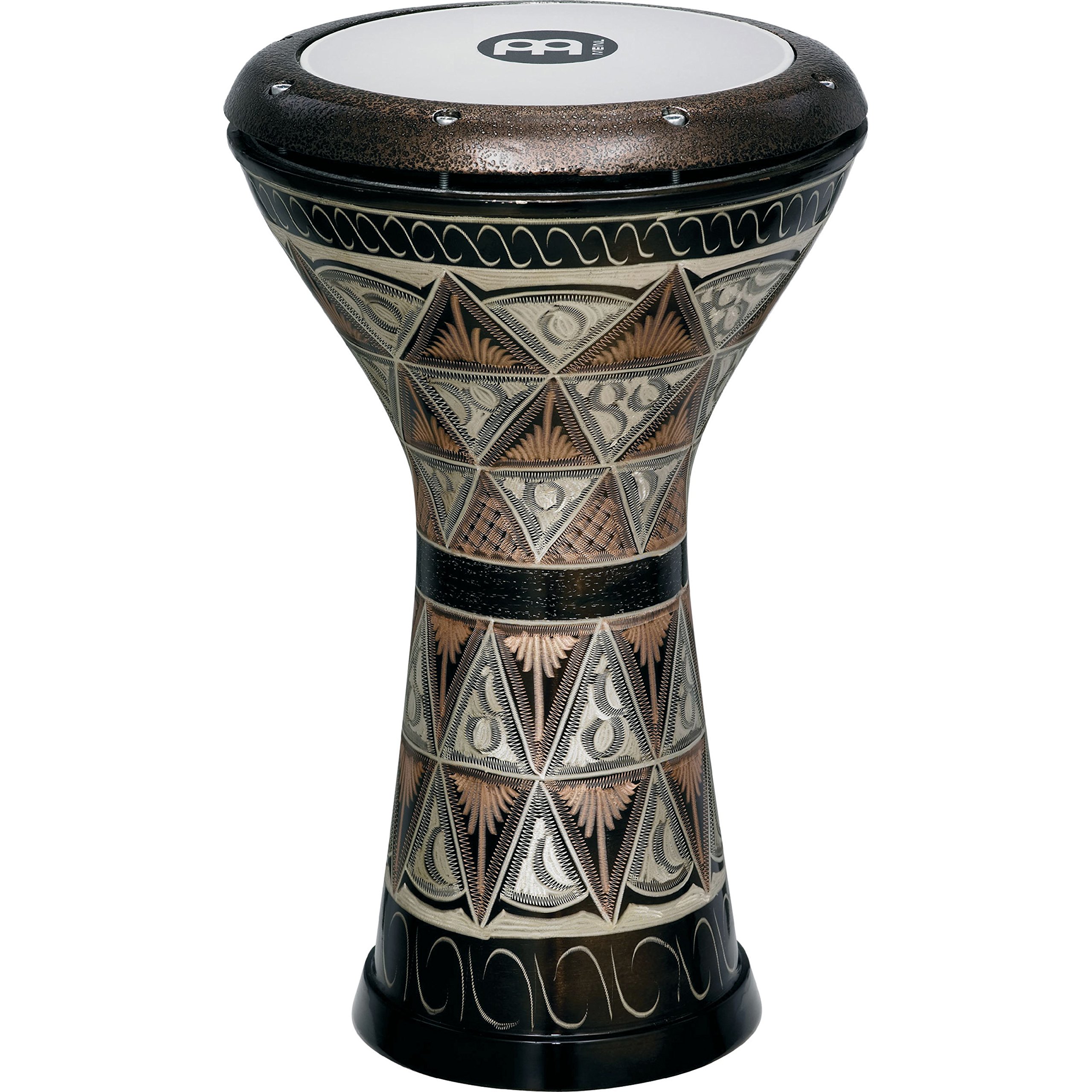 MEINL Darbukas HE-3012 Doumbek Kupfer Mehrfarbig Fell