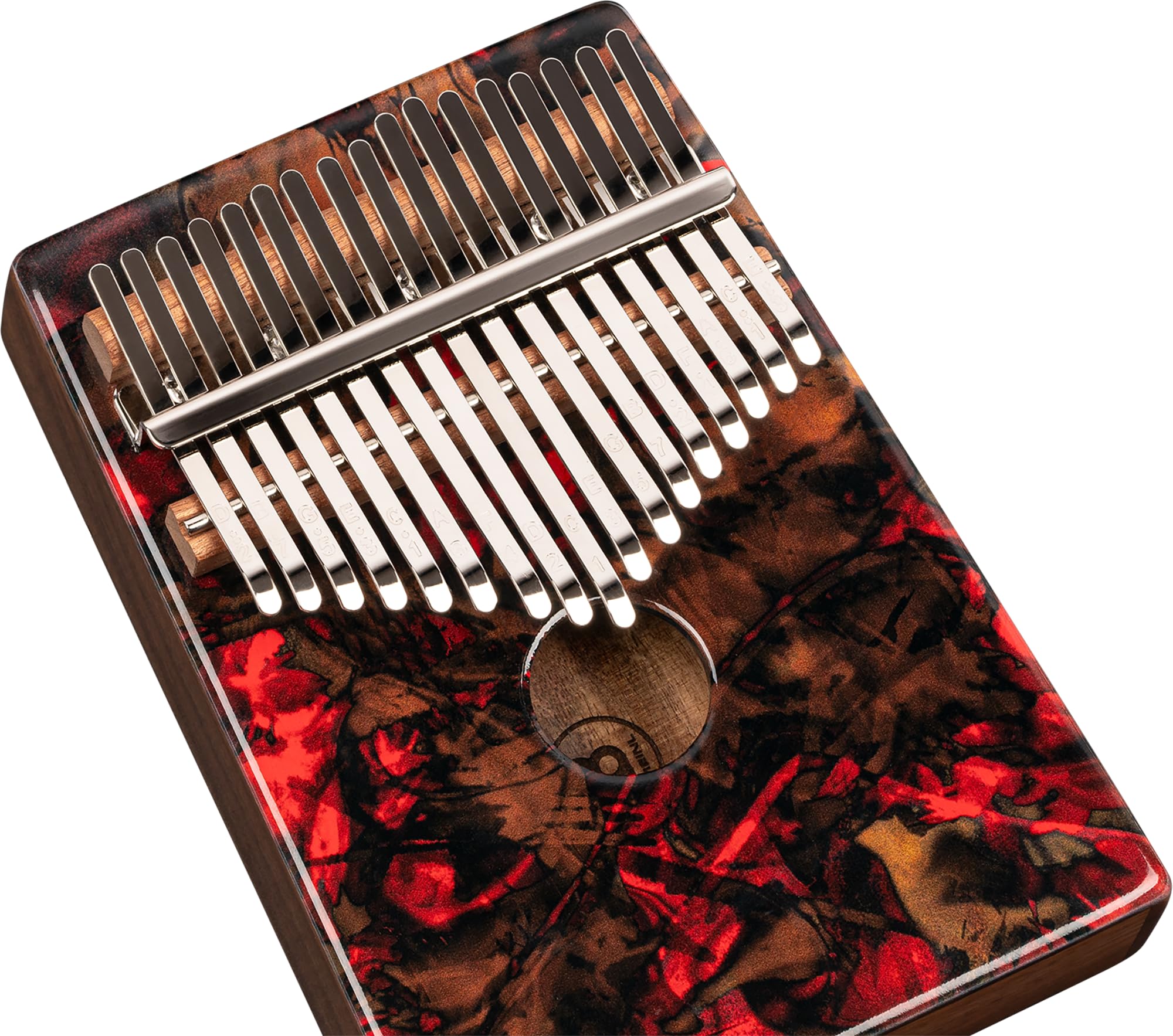 MEINL KA17LV Kalimba 17 Zungen C-Dur mehrfarbig