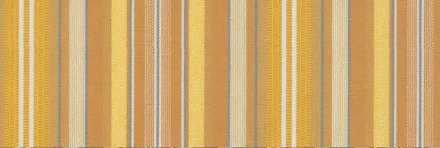 Sauleda Solar Pro Agora Rayure Amarillo Markisenstoff Gelb Gestreift