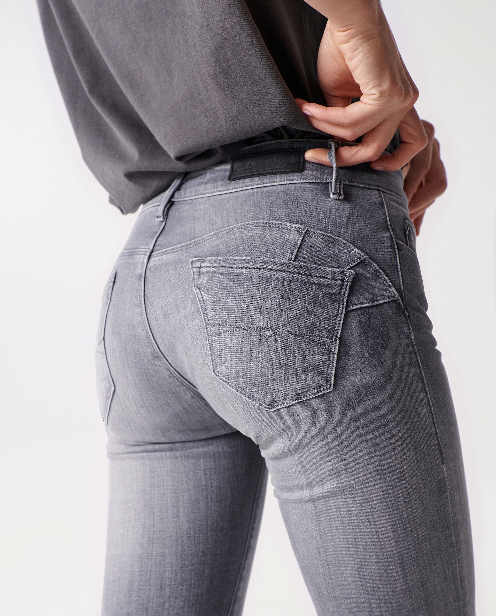 Salsa Wonder Push Up Skinny Jeans Größe 28 mittlere Taille