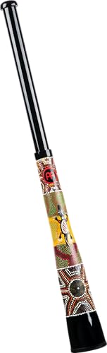 Meinl TSDDG2-BK Travel Didgeridoo Slide mehrfarbig mit Tasche