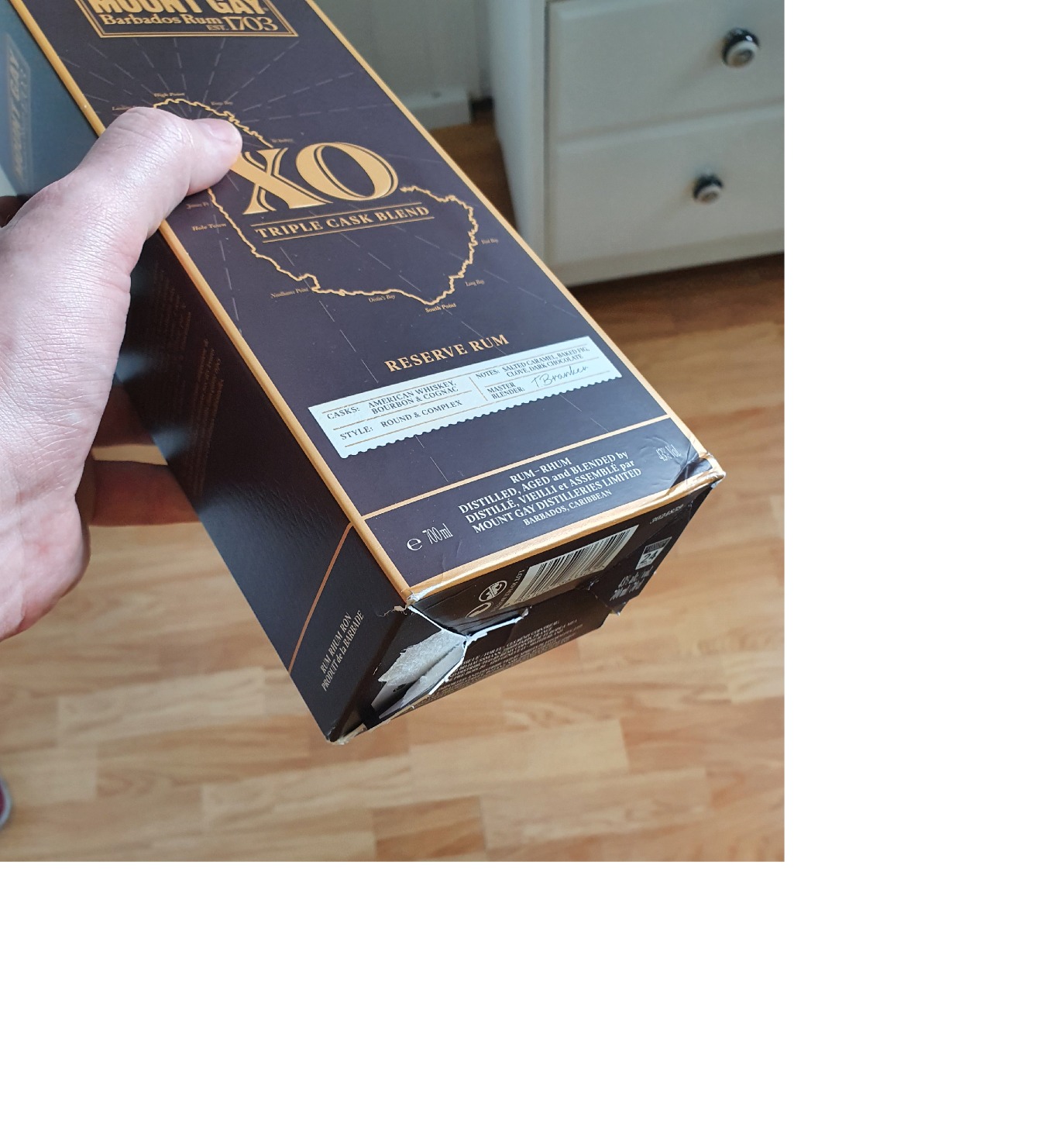 Mount Gay Core Collection XO Rum 43% 0,7l Barbados
