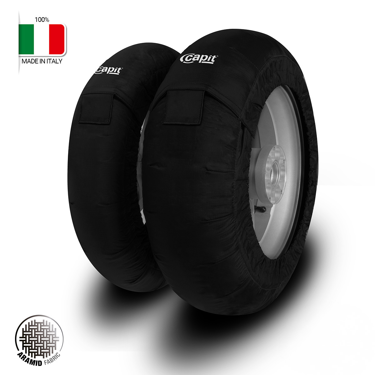 Capit LAB3 Reifenwärmer Motorrad Satz Teflon