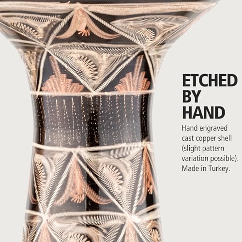 Meinl HE-204 Copper Darbuka Handtrommel Kupfer 7,5 Zoll
