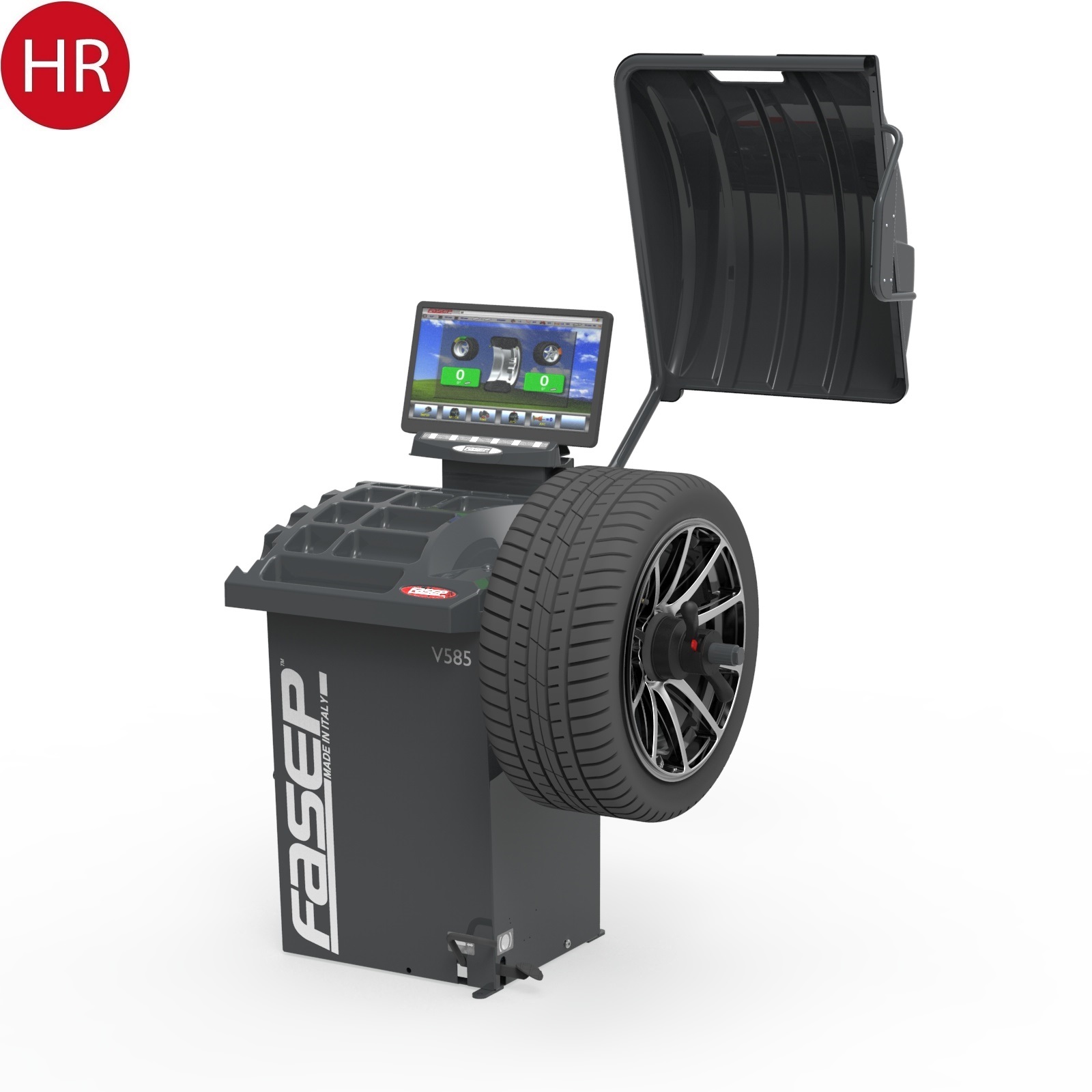Fasep V585.2 Premium Radauswuchtmaschine 90 kg