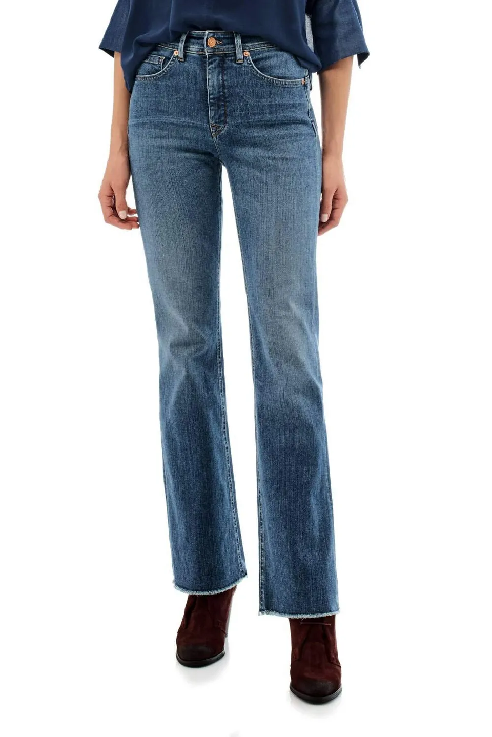 Salsa Jeans Faith Push In Damen Jeans Secret Glamour Bootcut