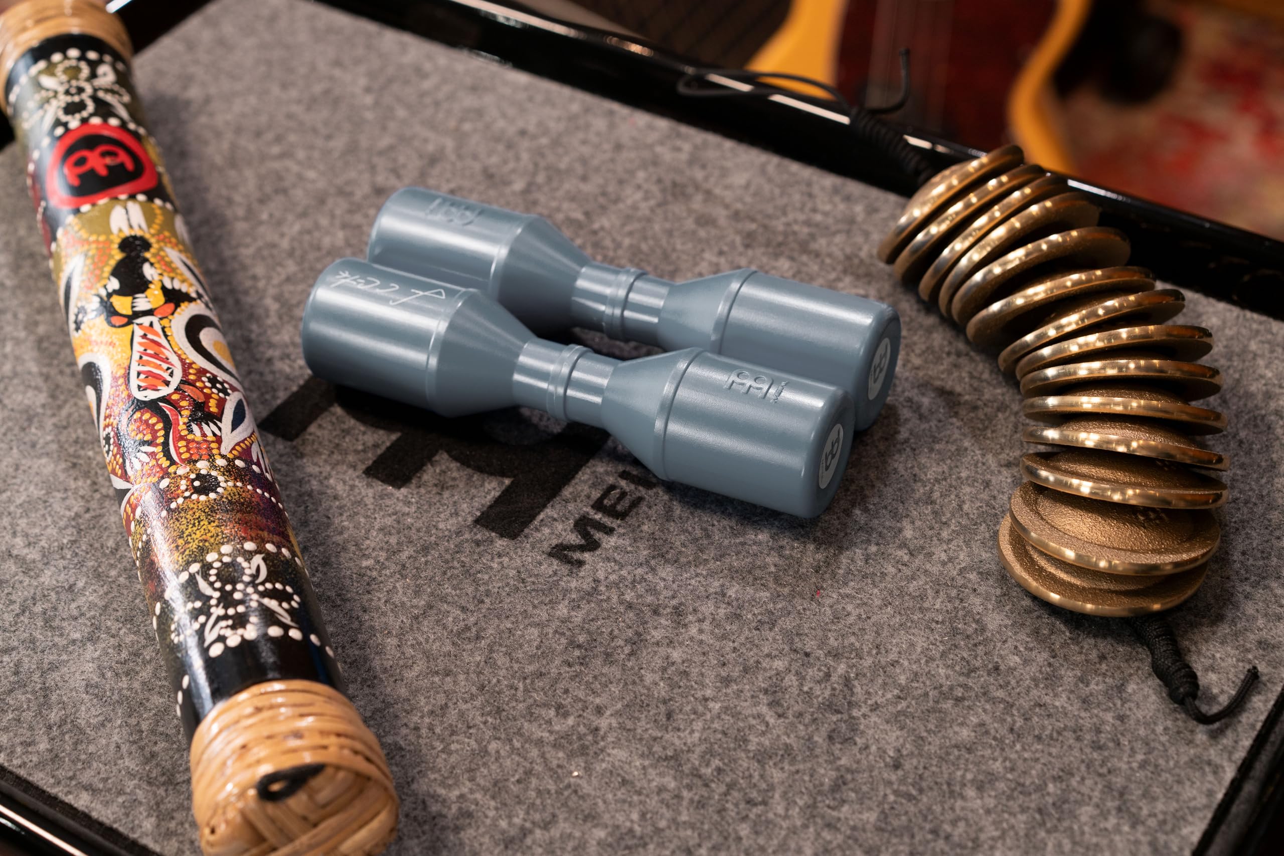 Meinl Hand Percussion SH45GR Shaker Luis Conte Grau 17 cm