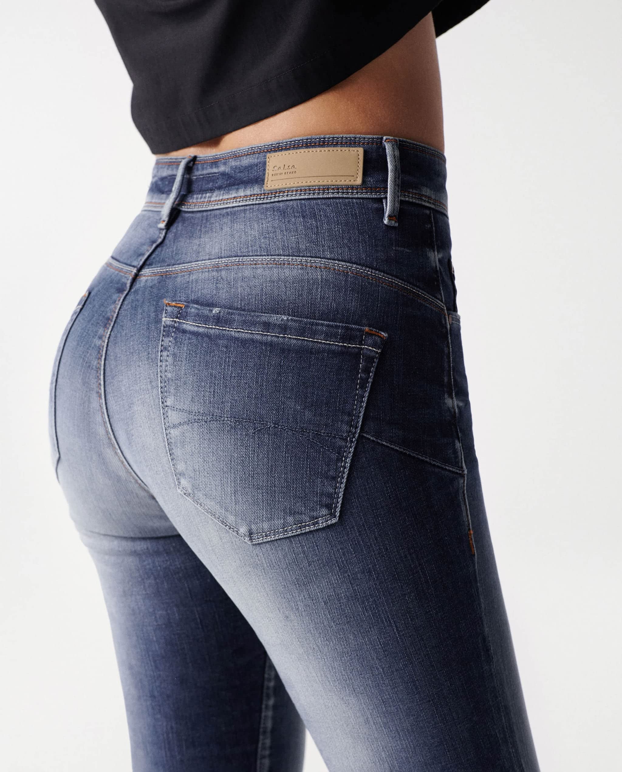 Salsa Faith Push In Cropped Hose Gr. 29 Premiumwaschung