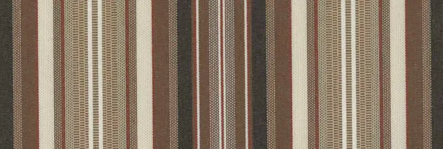 Sauleda Solar Pro Agora Rayure Marron Markisenstoff braun gestreift