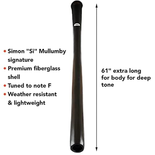 MEINL SDDG1-SI Didgeridoo Grau 154 cm Fiberglas