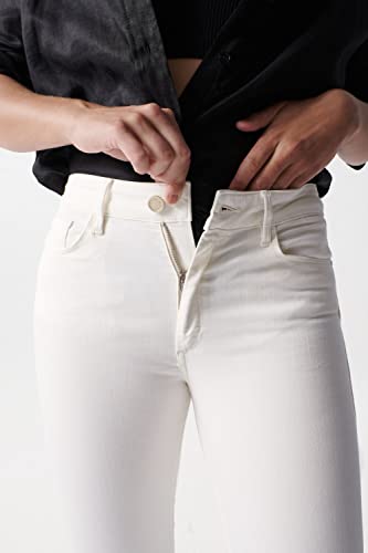 Salsa Destiny Push Up Jeans Slim Größe 30 naturfarben