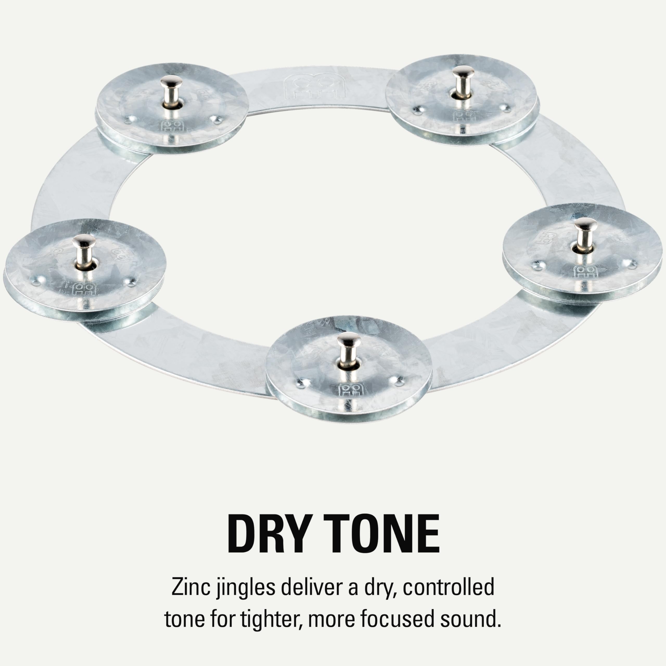 Meinl Tambourines DCRING Dry Ching Ring Zink für Becken