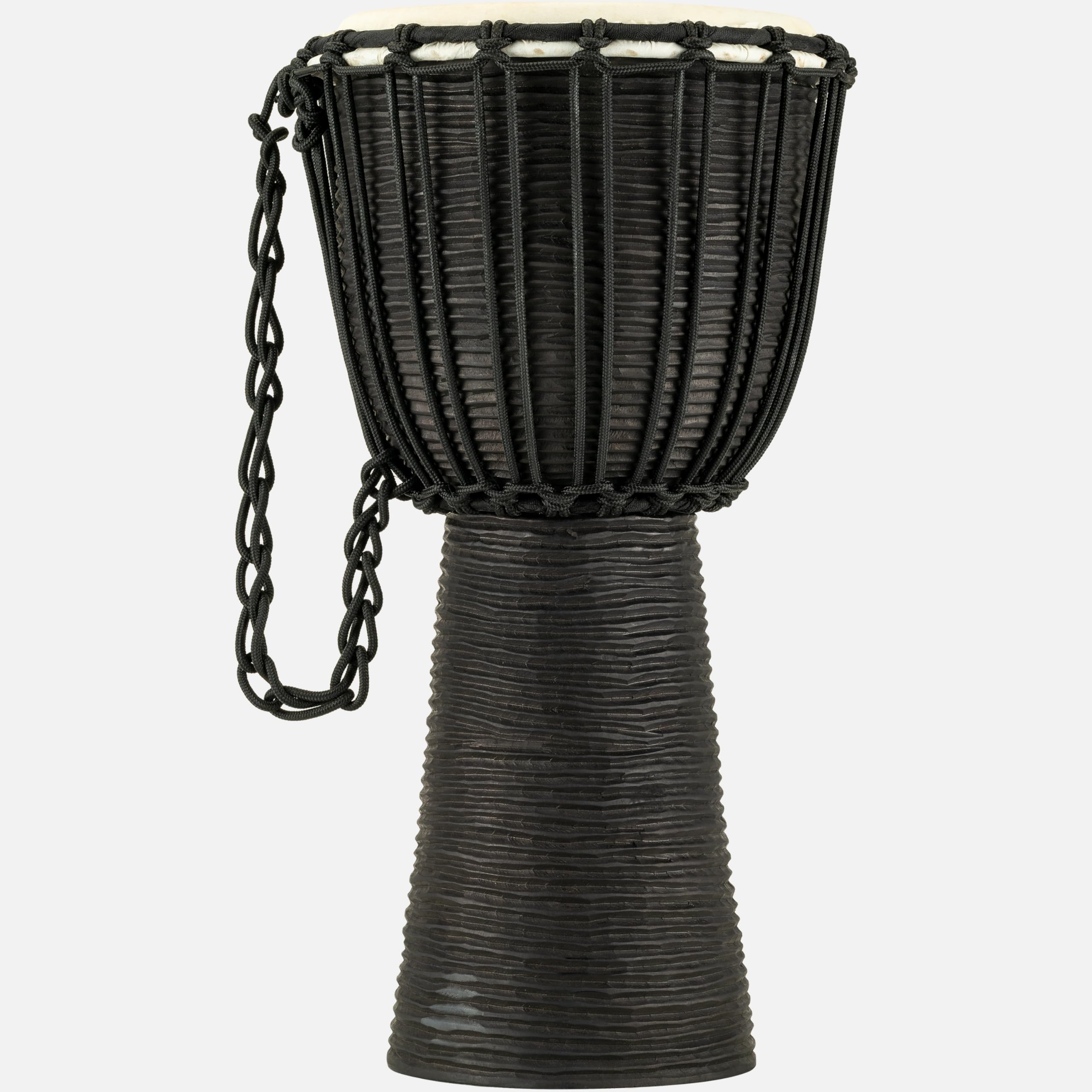 Meinl Black River HDJ3-M Djembe 10 Zoll schwarz Mahagoni