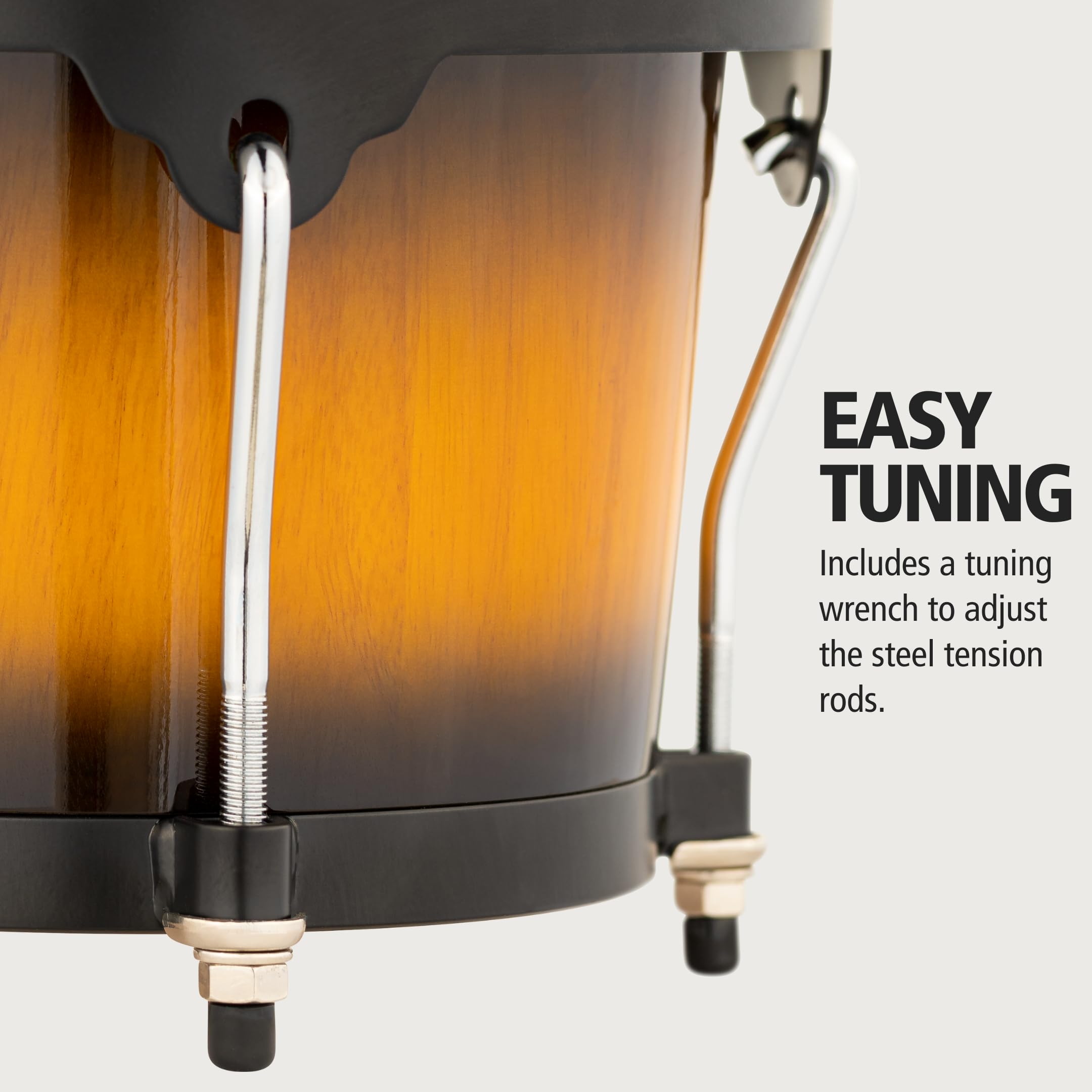 MEINL Bongos HB100VSB Headliner Holz Vintage Sunburst