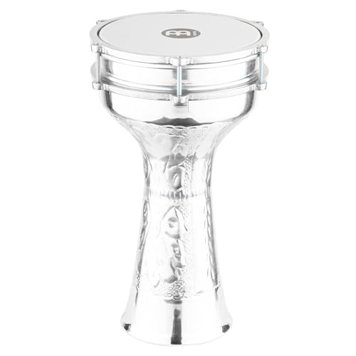Meinl HE-315 Darbuka Handtrommel Aluminium Silber 8,25 Zoll
