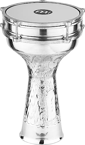 Meinl Darbukas HE-114 Darbuka Aluminium silber 8 Zoll