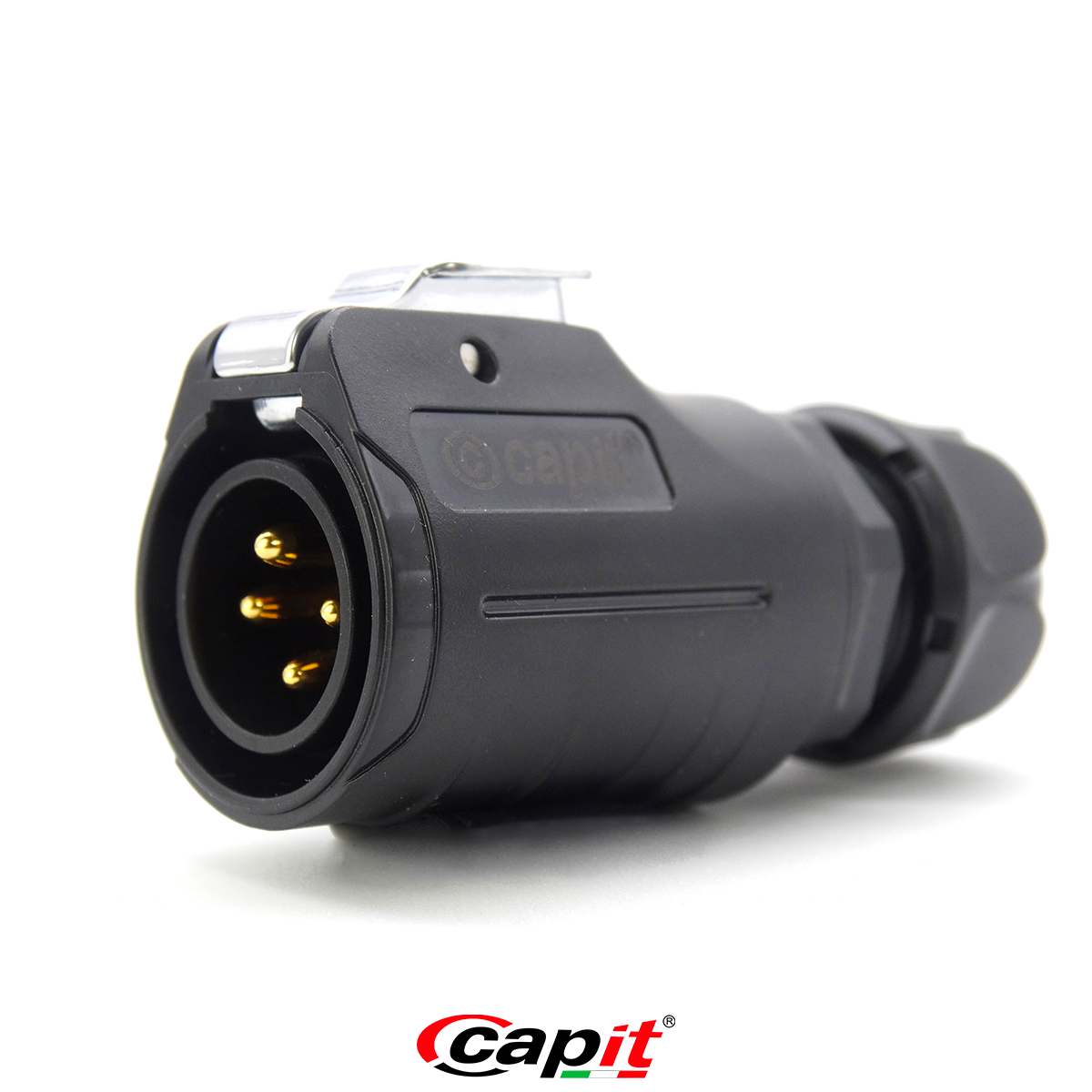 Capit Ricambi Stecker Push&Pull Reifenwärmer-Stecker männlich