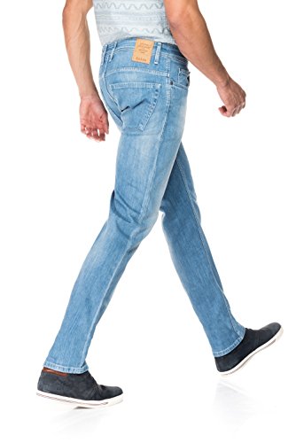 Salsa Lima Herren Jeans Washed Denim Tapered