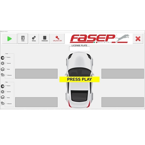 Fasep Sonstiges TP8000 F/PROFIL Reifenprüfgerät Laser