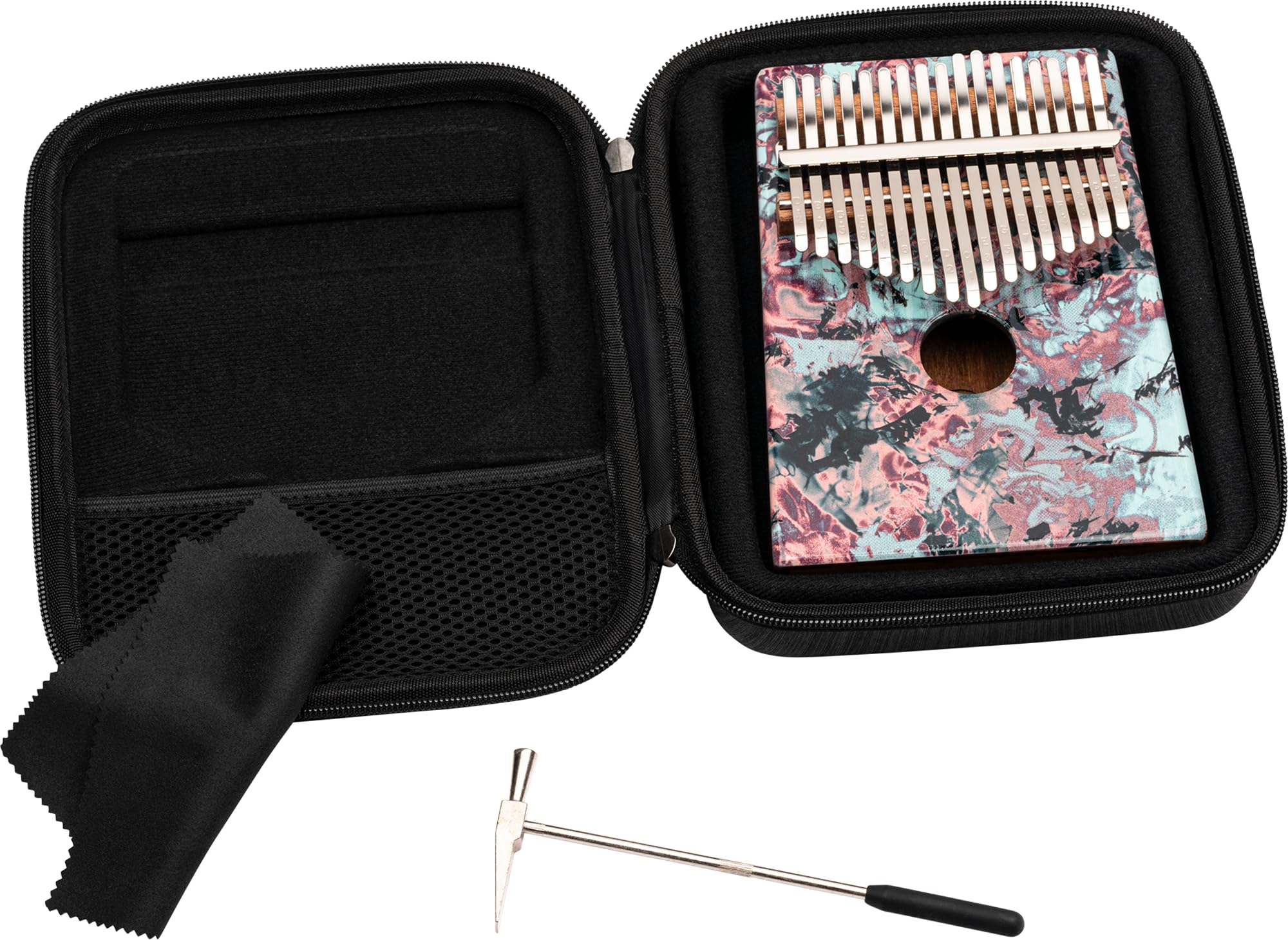 Meinl Sound Effects KA17CR Kalimba 17 Zungen Mehrfarbig