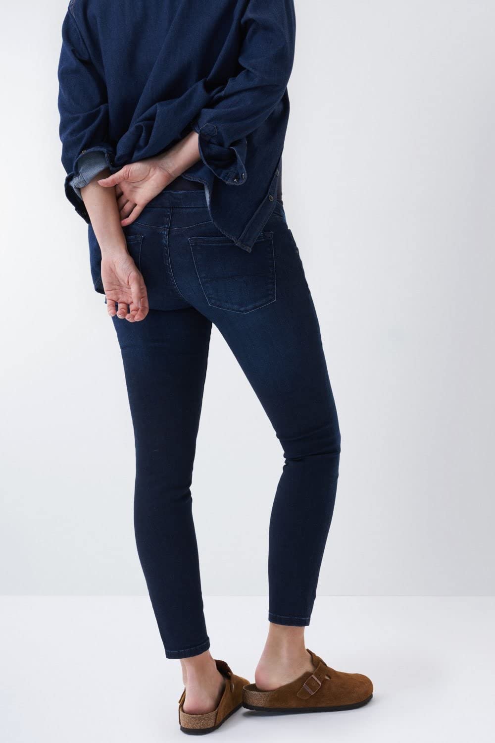 Salsa Jeans True Maternity Hope Cropped Jeans Gr.33 dunkel
