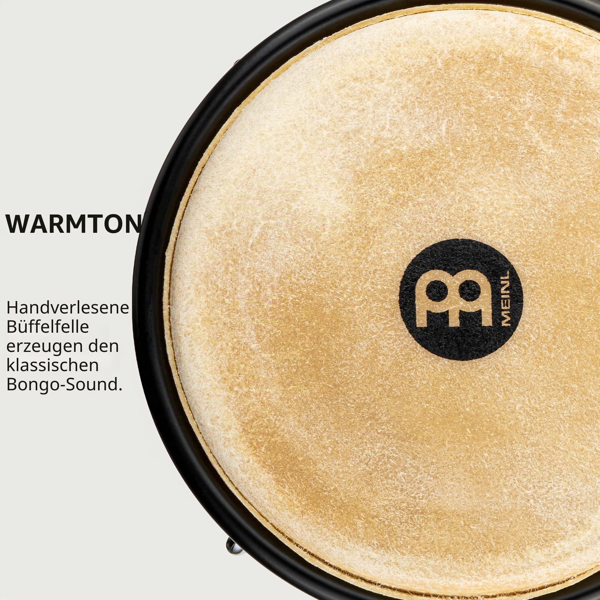 Meinl Headliner HB100NT Bongos Natur Büffelfell