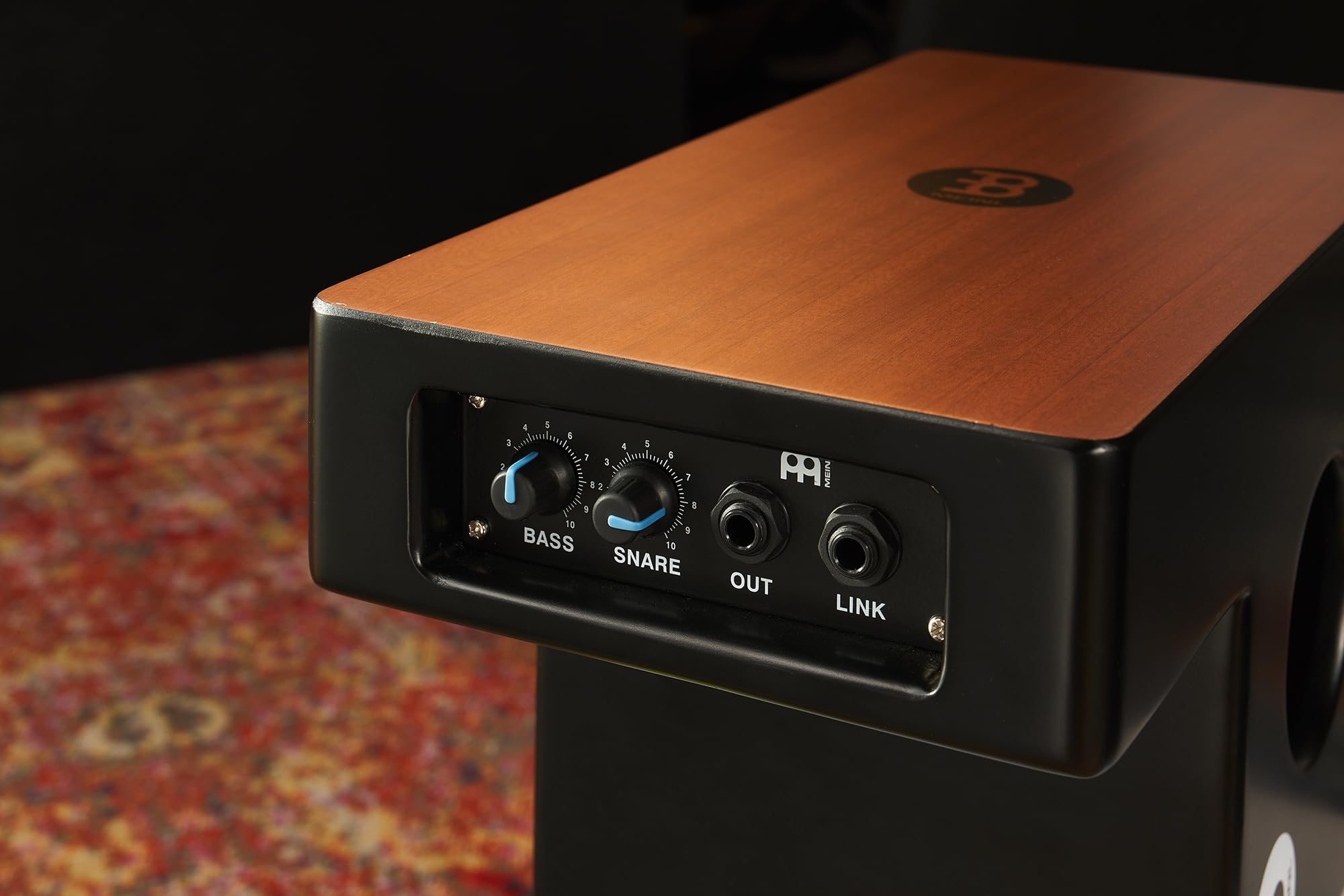 Meinl Pickup PTOPCAJ4MH-M Slap-Top Cajon mit Tonabnehmer