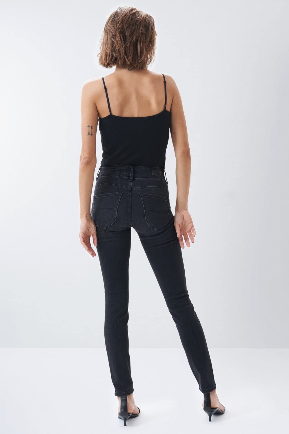 Salsa Secret Push In Skinny Jeans dunkel Größe 28