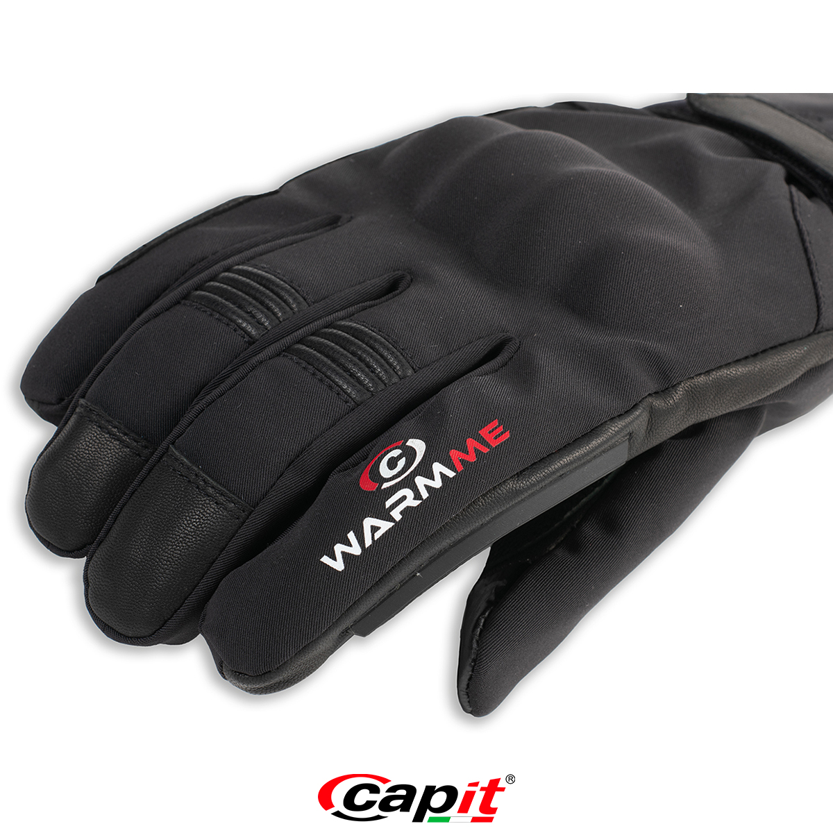 Capit Warmme Heizhandschuhe Motorrad Leder Touch