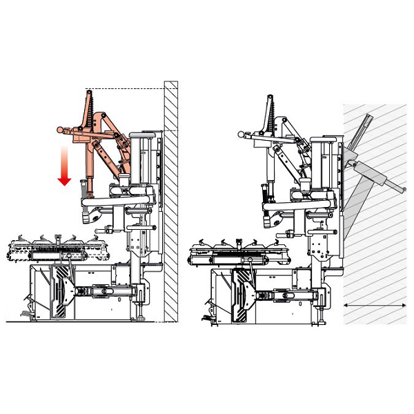 Fasep RASE.TOP.3121 Reifenmontiermaschine 12-30 Zoll