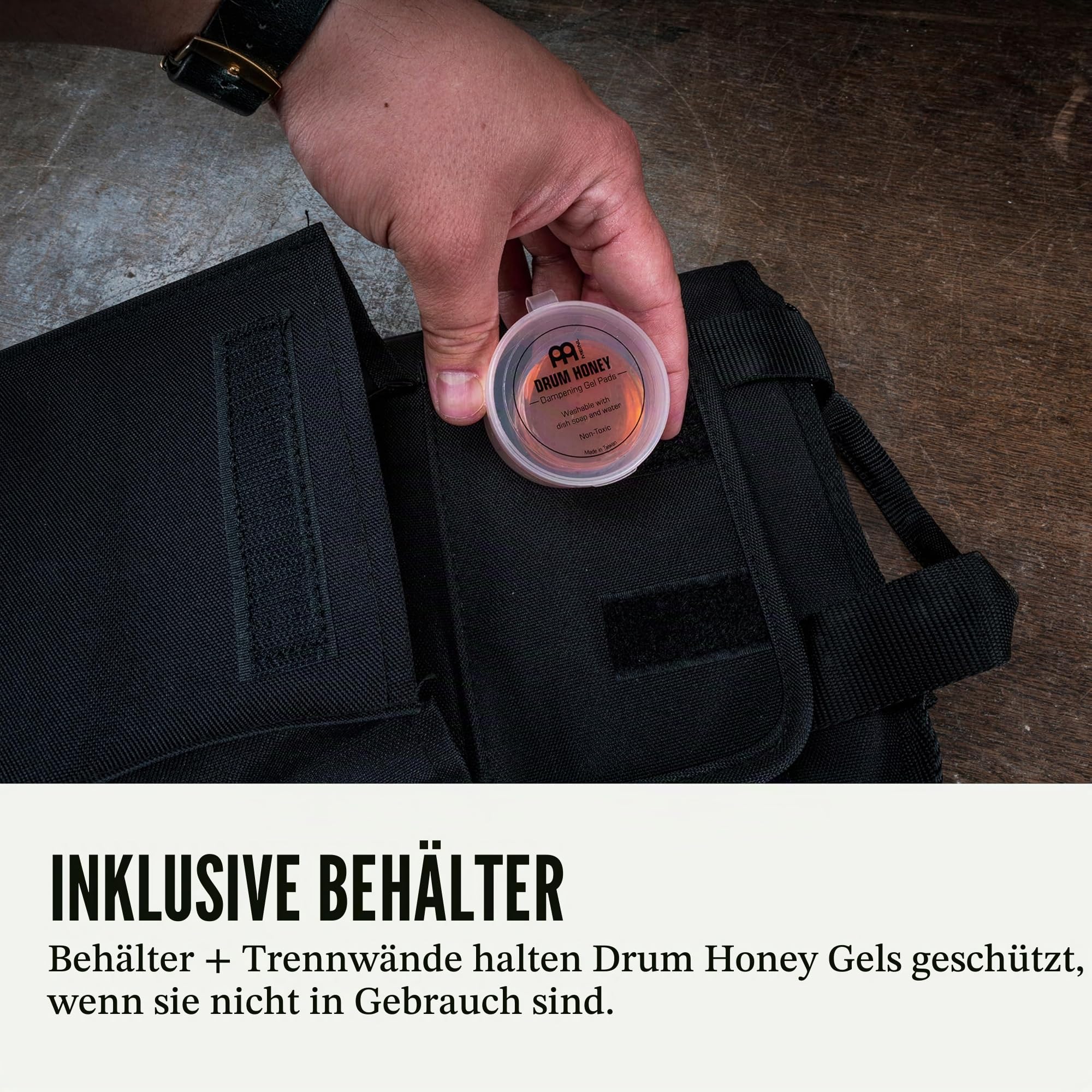 Meinl MDH Drum Honey Gel-Dämpfer für Drums Becken